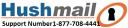 Hushmail Support Number (1-877-708-4441) logo